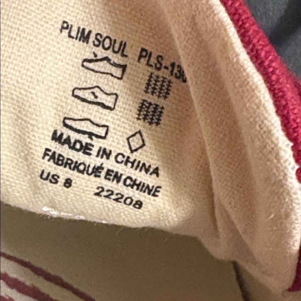 Taos Red Canvas Sneakers - Picture 11 of 11